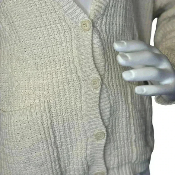 Monica Cordera Chunky Cardigan ivory. - Picture 8 of 15